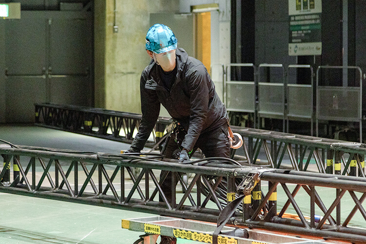 天井の施工